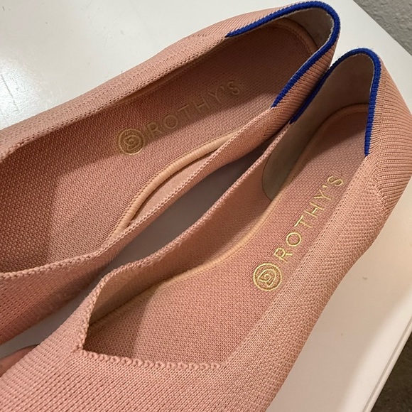 Rothy's Light Coral Pink Flats - Picture 6 of 8